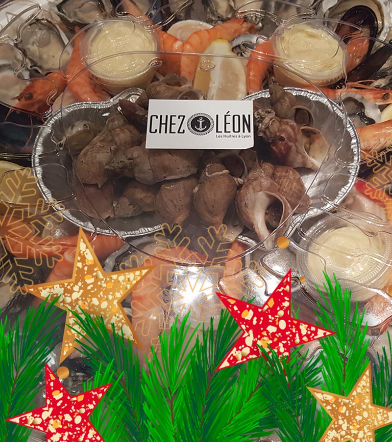 fruits de mer noel